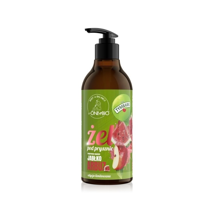 OnlyBio Body in Balance x Tymbark Apfel-Wassermelonen-Duschgel 400 ml