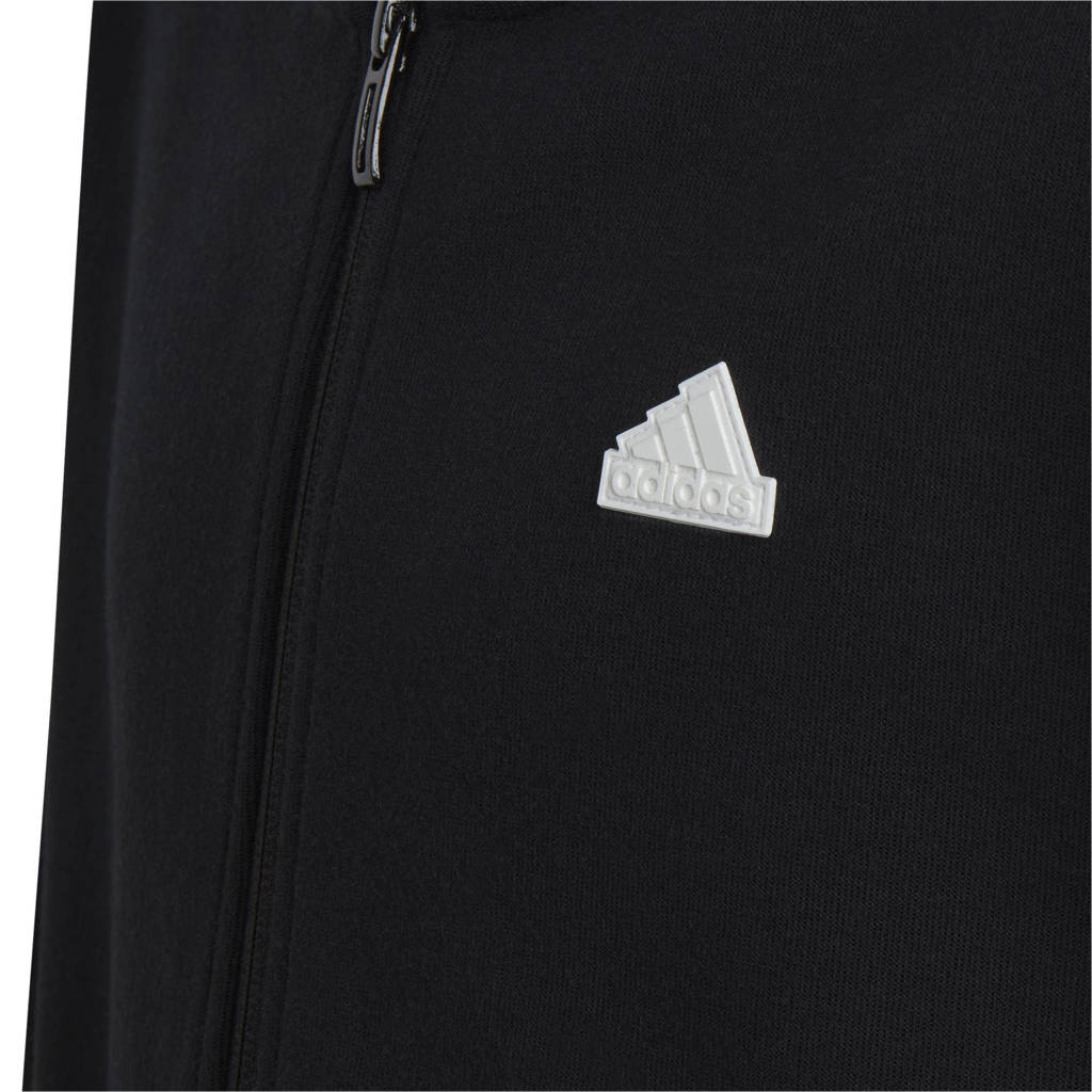 adidas sweatvest zwart