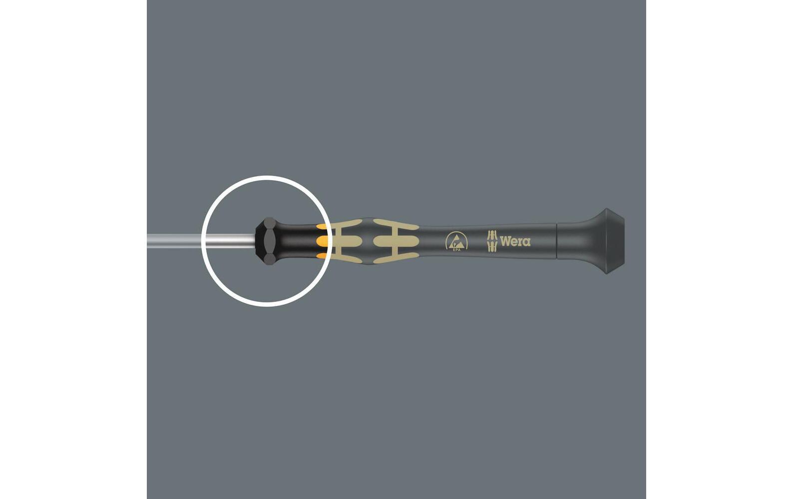 Schraubenzieher-Set Kraftform Micro ESD 1578 A/6, 6-teiligKraftform Micro – Der Elektronikerschraubenzieher