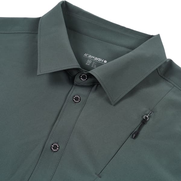 Chemise randonnée ICEPEAK BREWSTER SHIRTS OLIVE FONCE