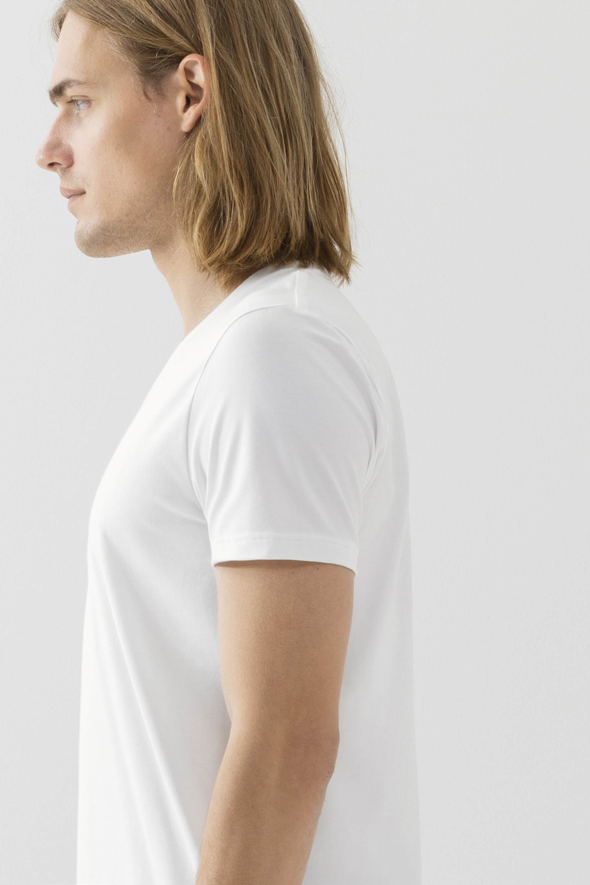 V-Neck<br>Dry Cotton Colour