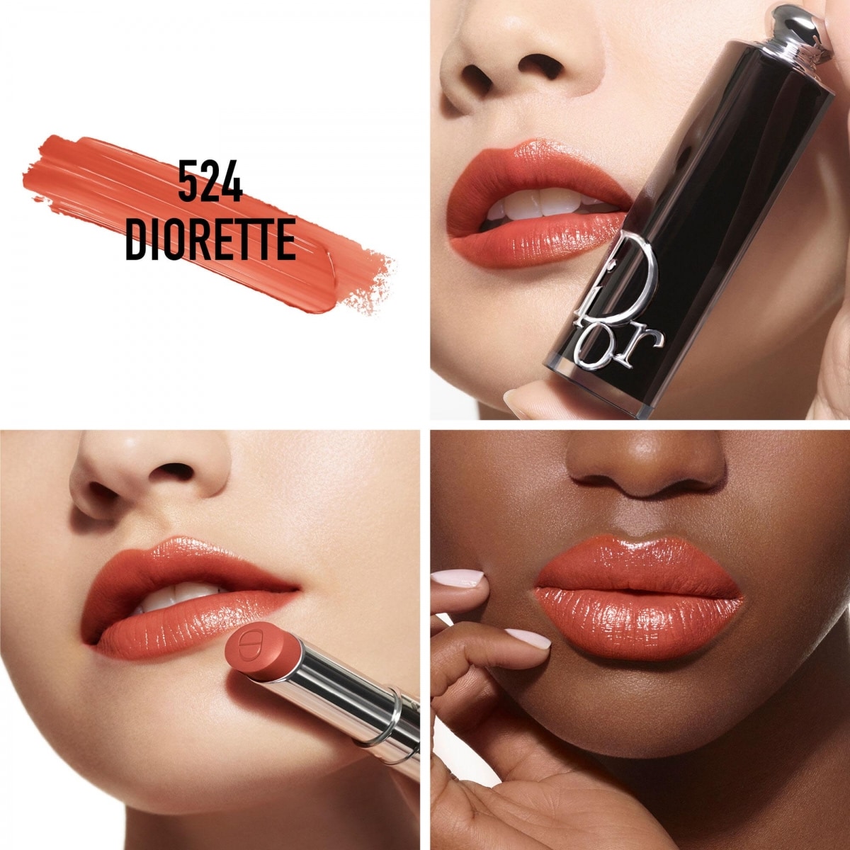 Dior Addict Dior Addict Recharge Rouge à Lèvres Brillant Couleur Intense - 90 % d'Ingrédients d'Origine Naturelle