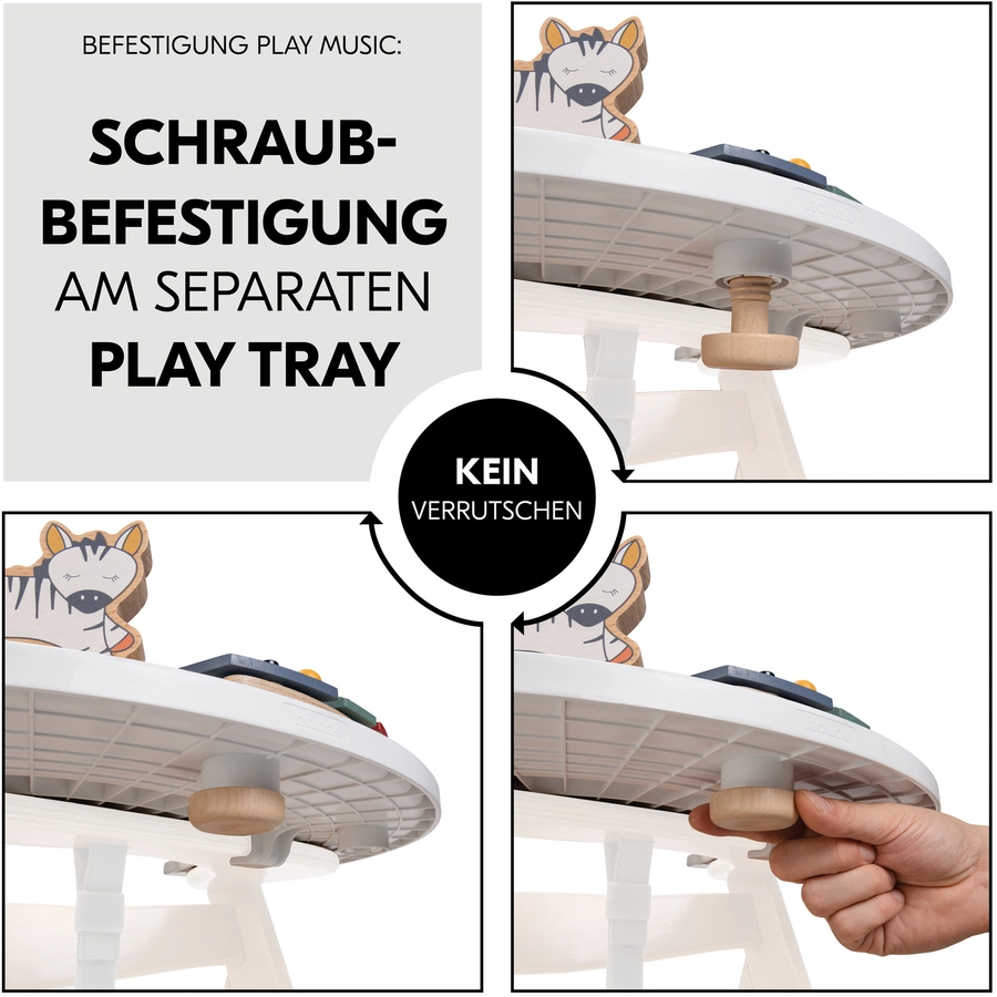 hauck Musikspielzeug Play Music Zebra