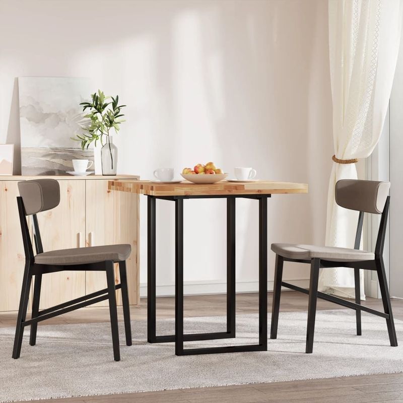 vidaXL - Tafelblad - Vierkant - 70x70 cm - Massief Acaciahout