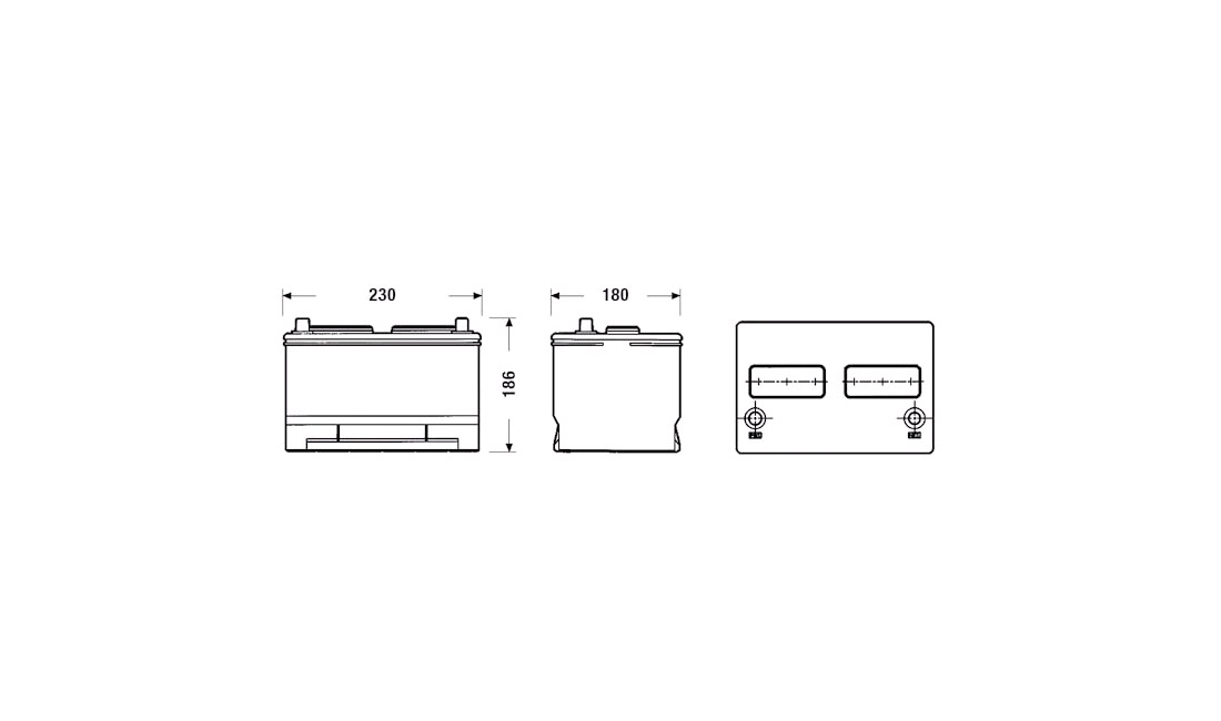 Batteri 12V 85Ah