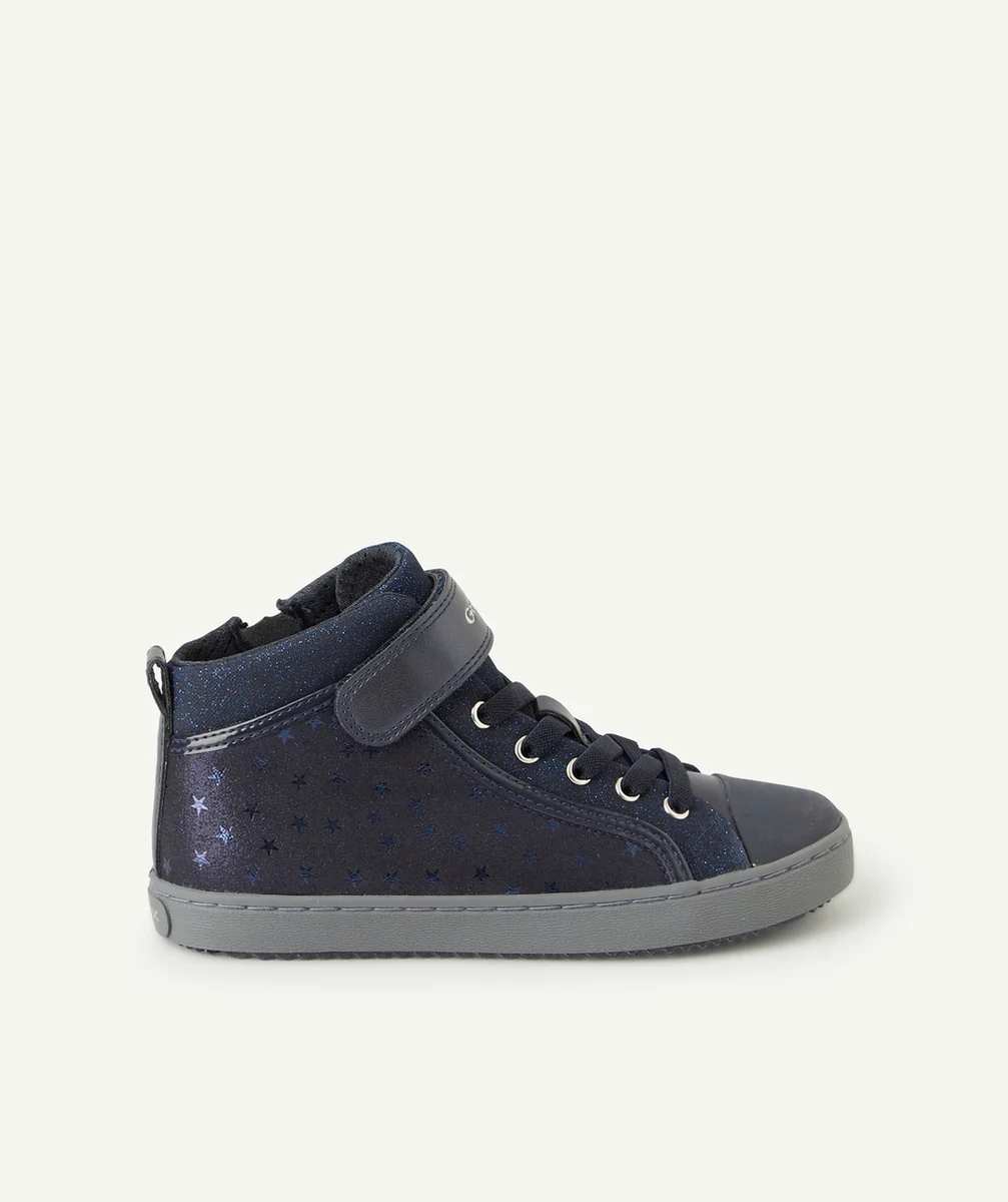 GEOXBASKETS MONTANTES KALISPERA FILLE BLEU MARINE