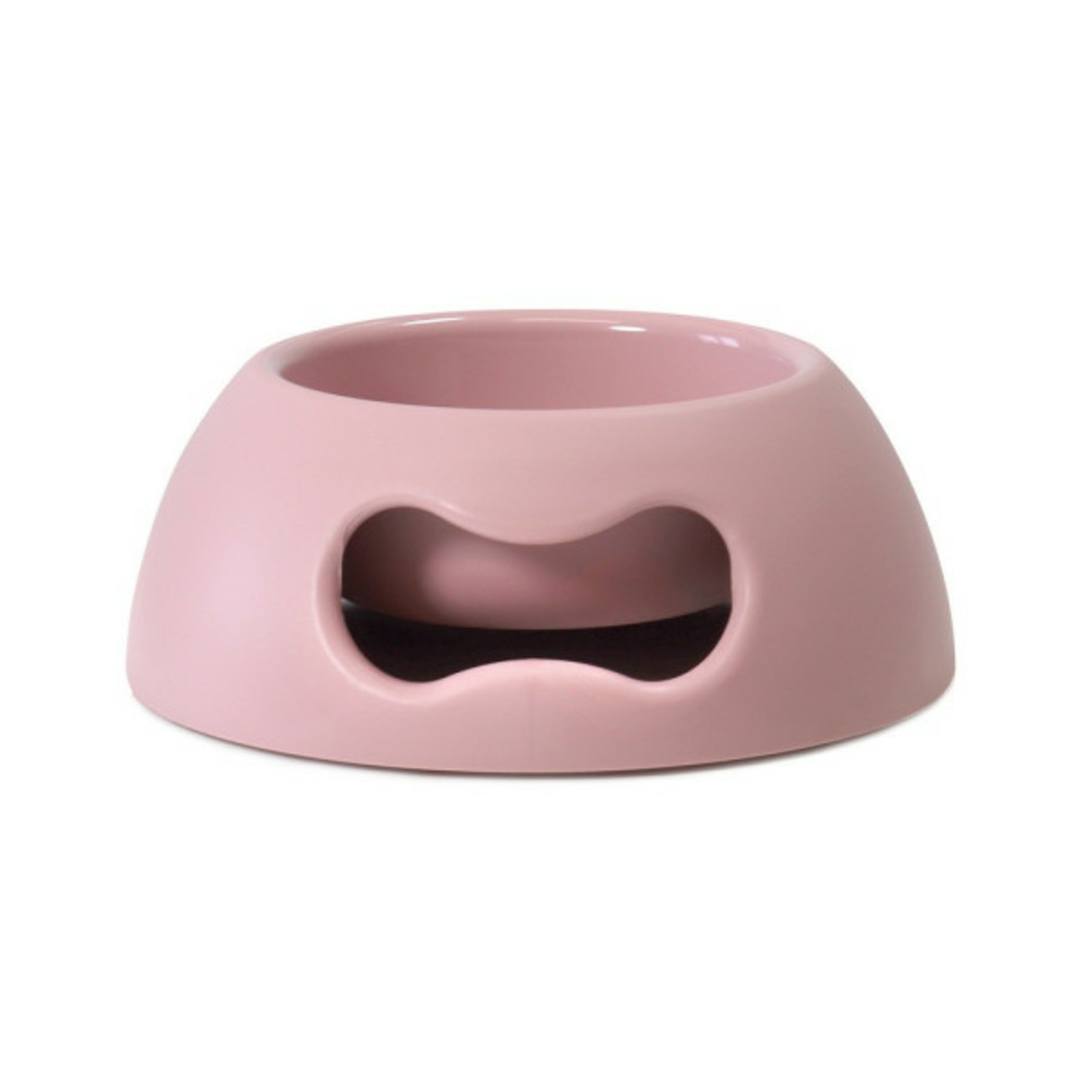 Mangeoire pour chiens pappy rose polypropylène (ø 18 cm)