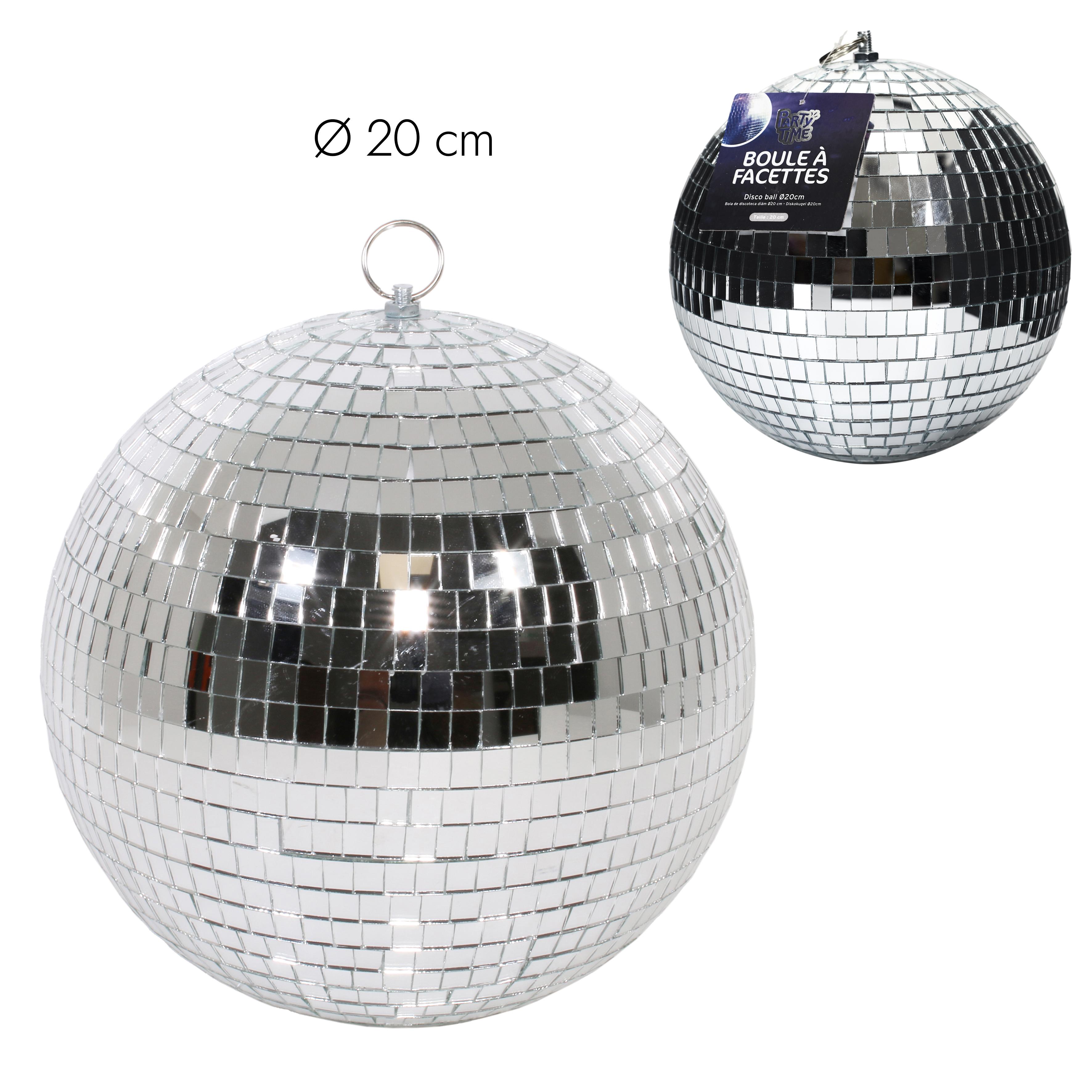 BOULE A FACETTES D.20CM