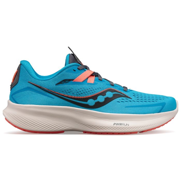 Saucony Dame Løbesko Ride 15 Blå