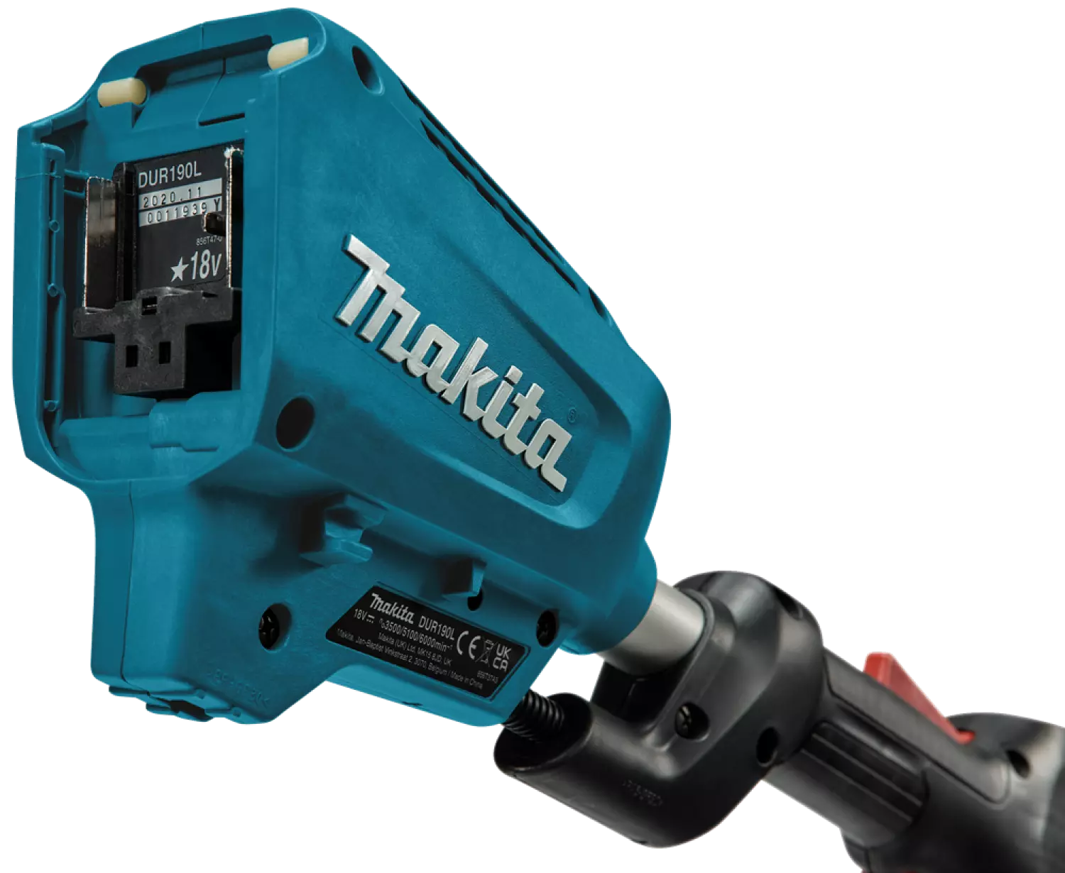 Makita DUR190LZX9 LXT 18V Li-ion Accu Grastrimmer D-greep body