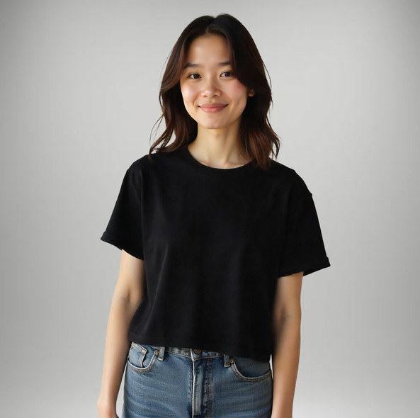 Roly CA6687 - T-shirt Femme Court et Ample en Coton de Qualité