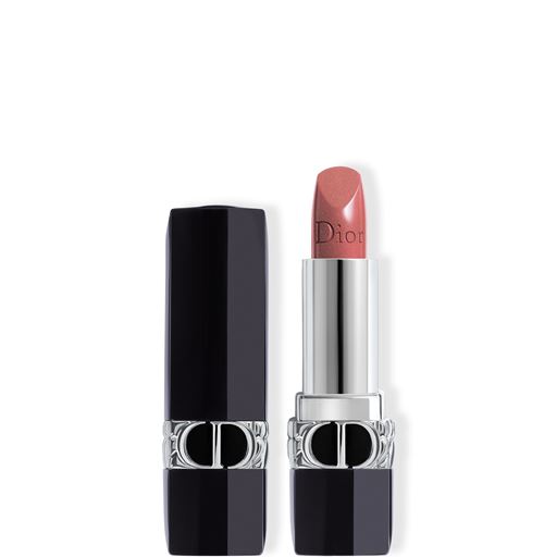 Dior Rouge Refillable Metallic Lipstick, 100 Nude Look