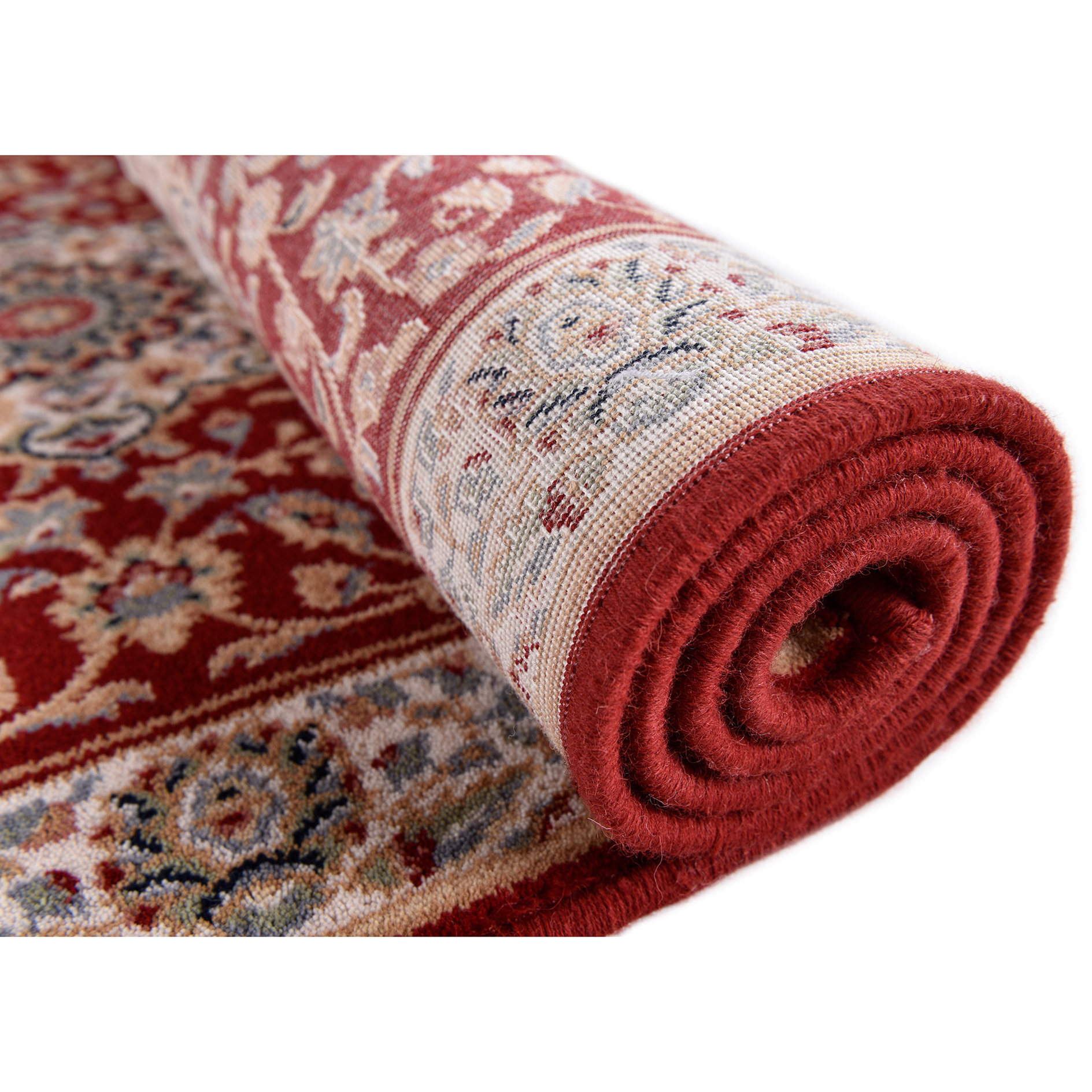 Teppich DOLNA - rot - Schurwolle - 50x80 cm