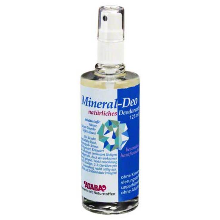 Ataba Mineral Deo Pumpspray, 125 ml