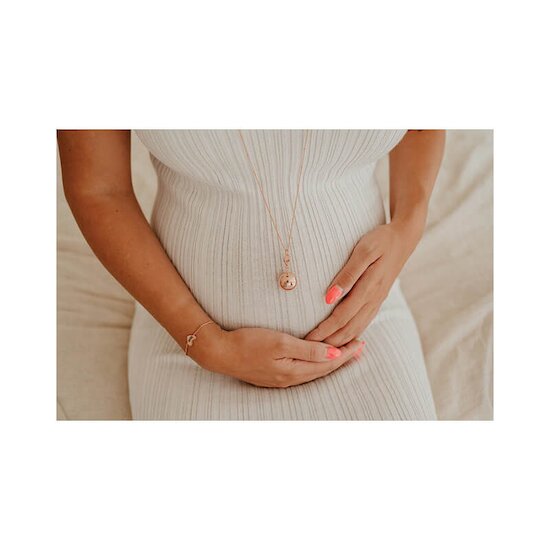 Coffret Bola sur chaine + Bracelet   Or Rose        de               Babylonia