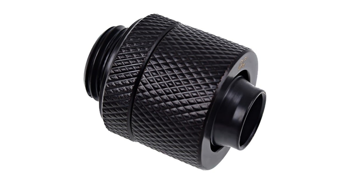 AlphacoolEiszapfen 13/10mm Compression fitting verbinding  (Zwart, 6 stuks)
