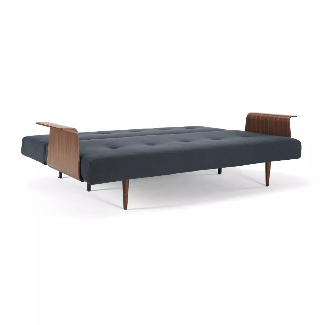 Schlafsofa mit Armlehnen Recast Plus dunkel