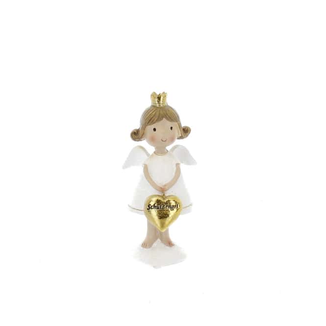 Schutzengel - aus Polyresin - ca. 4,5 x 4 x 10 cm