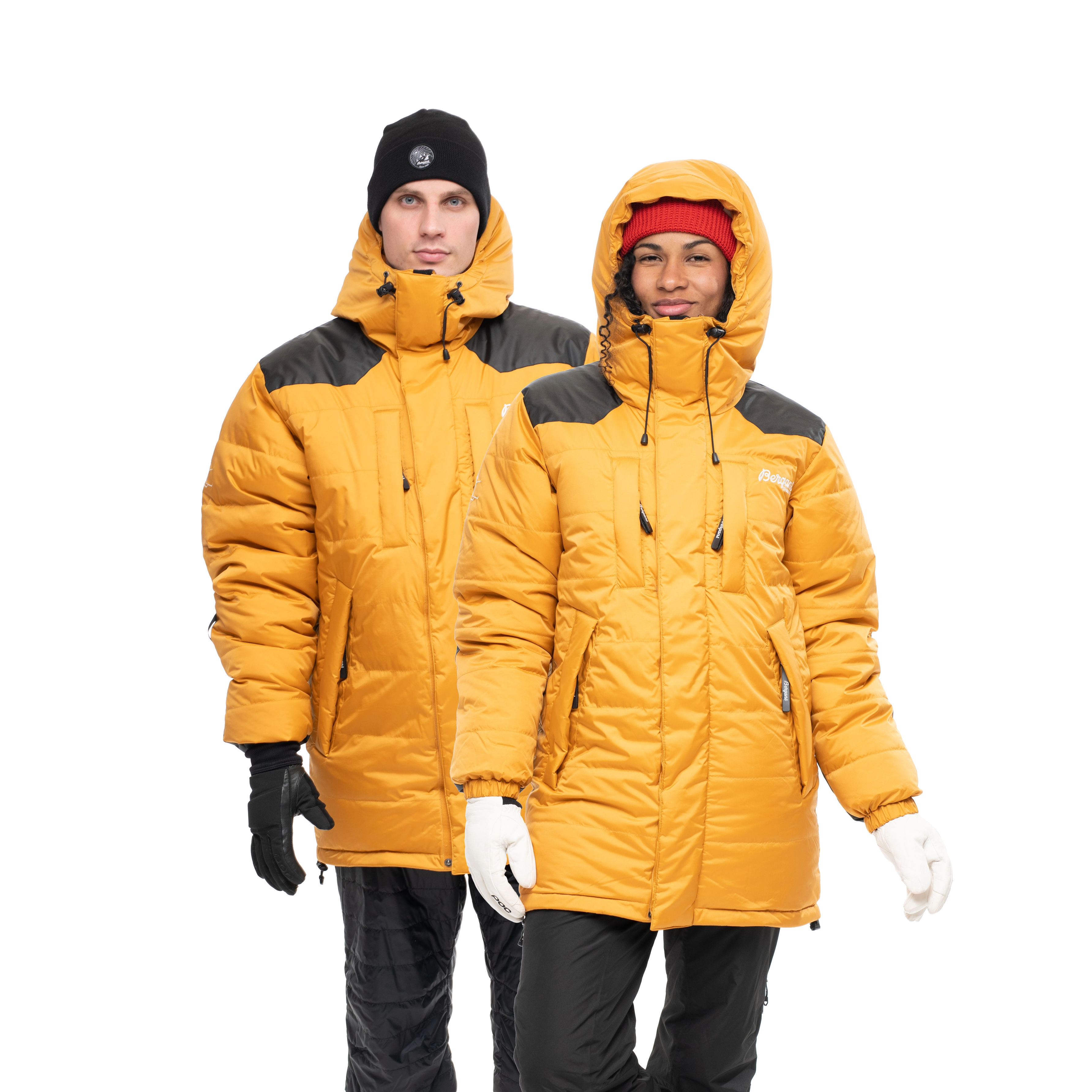 Expedition Down Unisex Parka Arctic Ocean Yellow / Black
