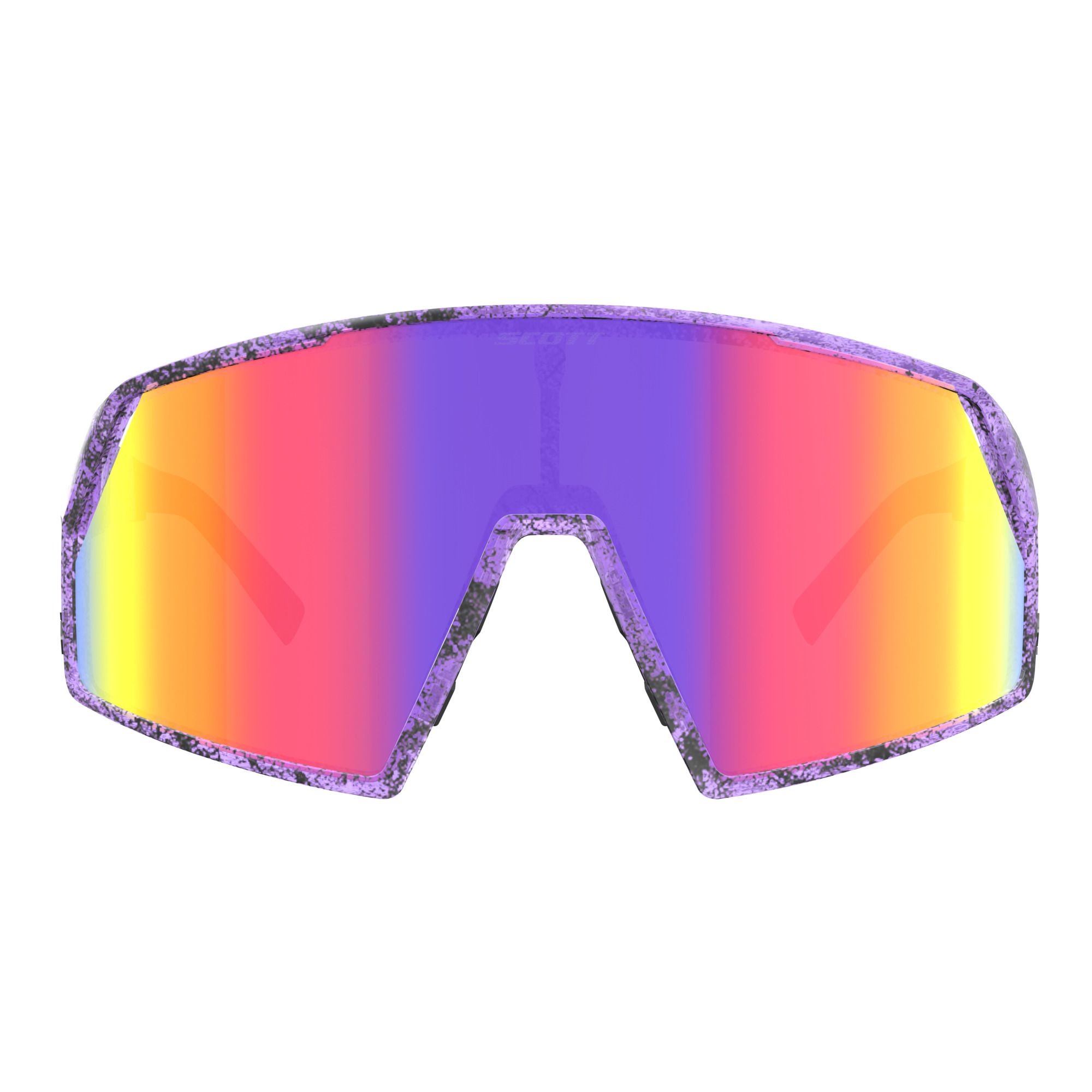 SCOTT Pro Shield cykelbriller Swish Purple/Teal Chrome
