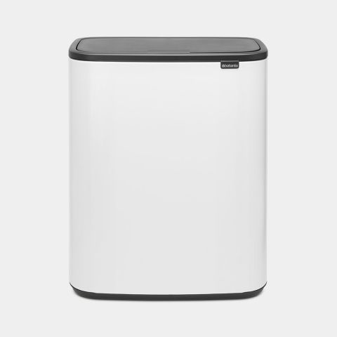 Bo Touch Bin, met 1 binnenemmer, 60 liter - White