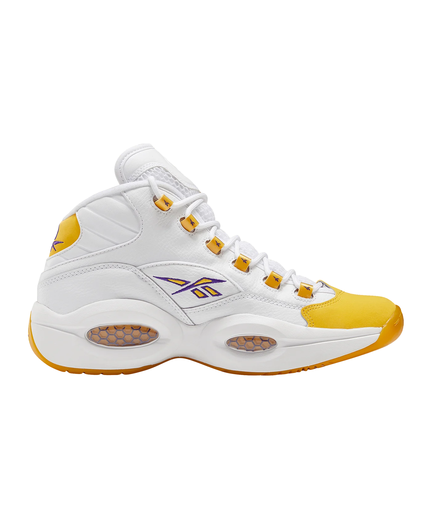 Reebok Question MID Weiss Gelb