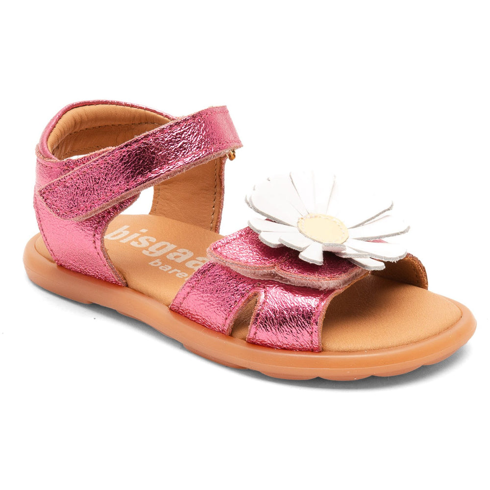 Køb Bisgaard Pink Metallic Barefoot Oya Sandal