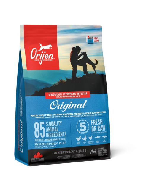 Orijen Whole Prey Original Dog Kip&Kalkoen - Hondenvoer