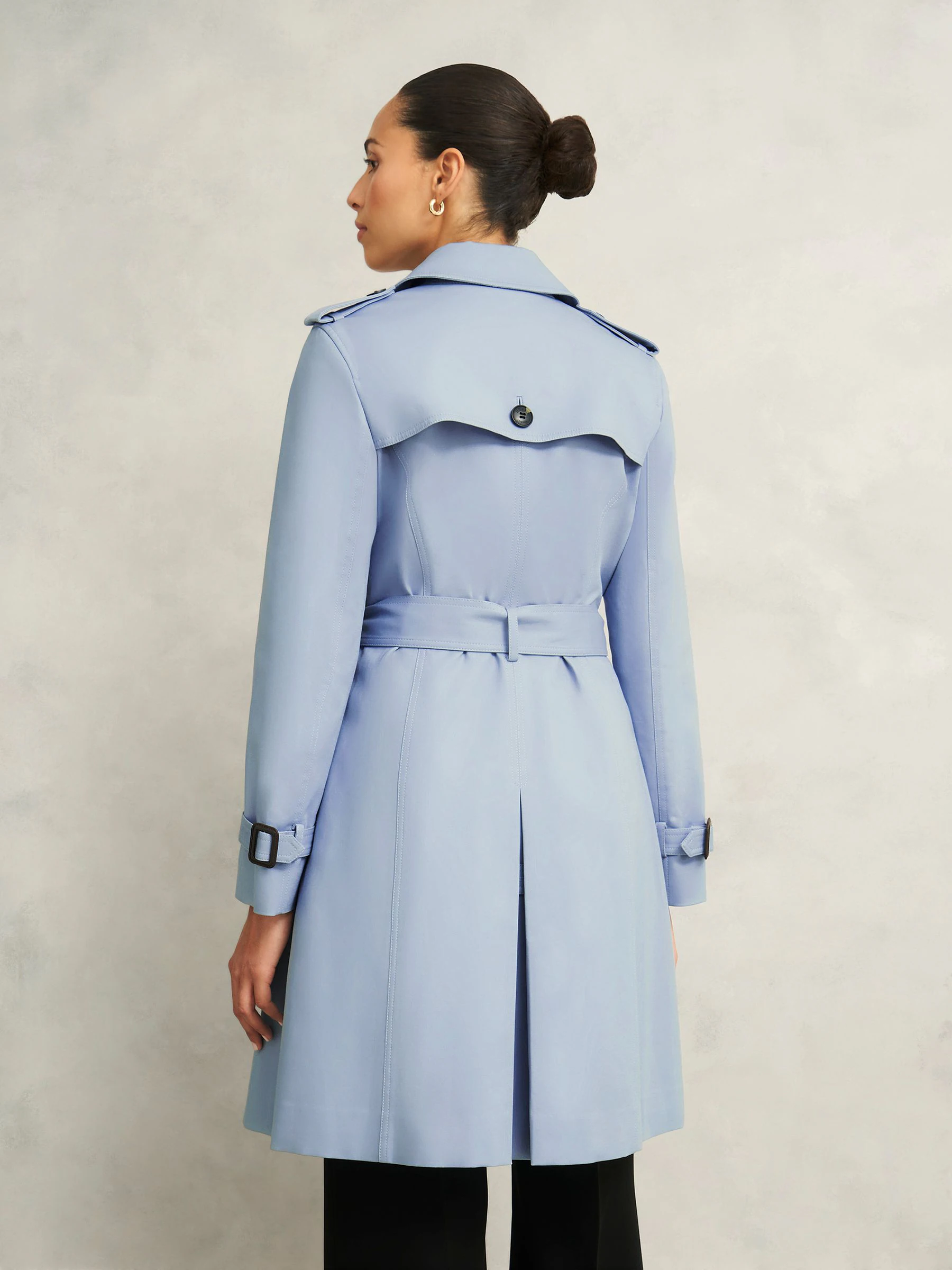 Blauw - Hobbs Skylar Trench Coat
