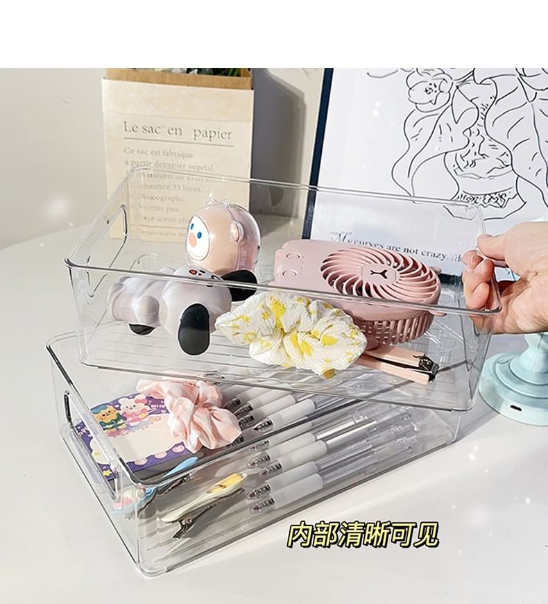 Fenmo - Transparante acryl bureau organizer lade