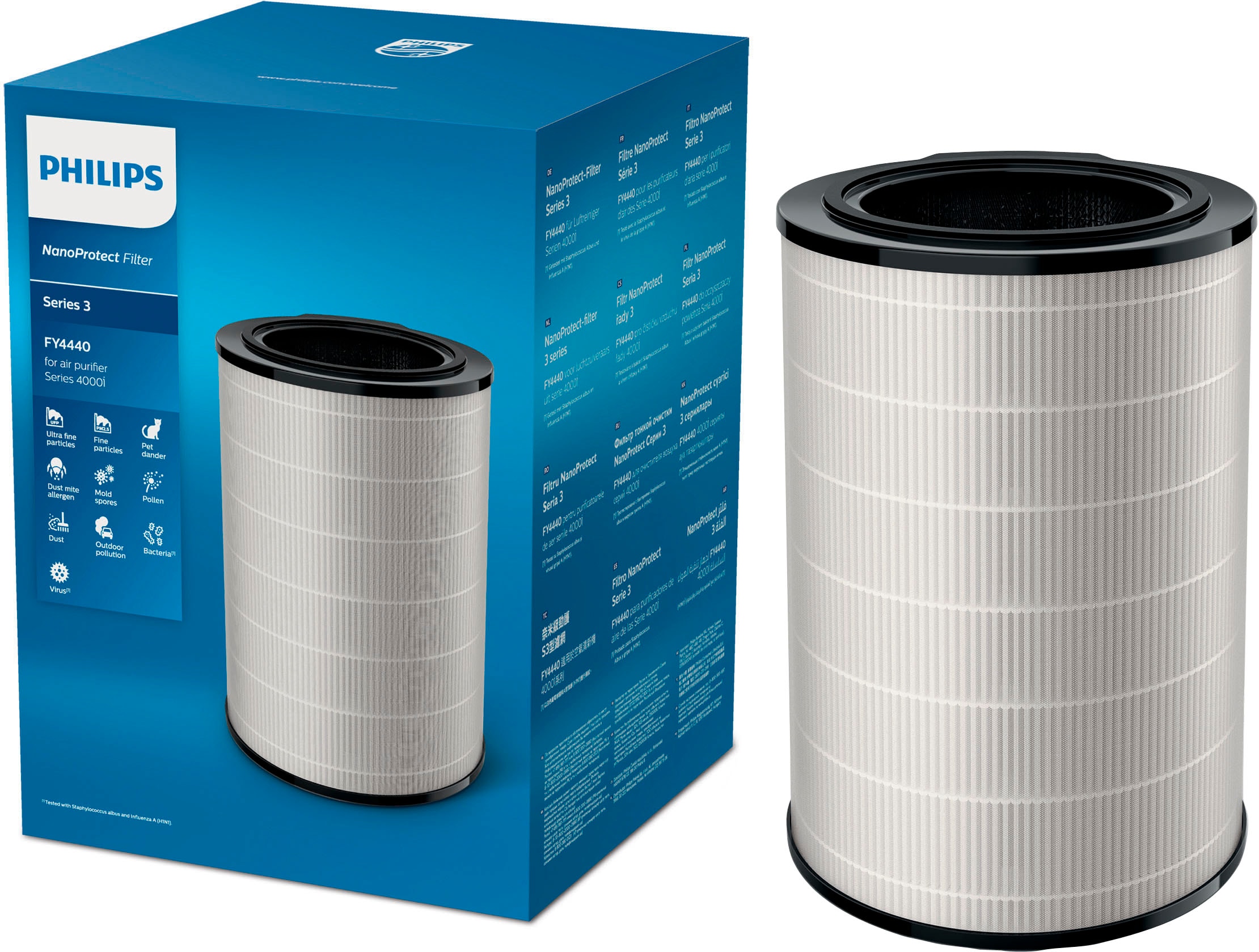 Philips NanoProtect Filter »FY4440/30« 1 Stk. tlg. Kombifilter