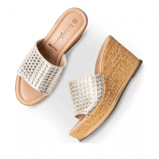 Mules ARGENT LADY GLAM