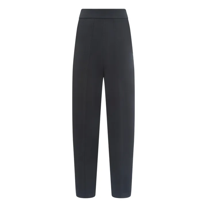 SMALLABLE BASICS Jogger Droit Femme Molleton Bio | Noir