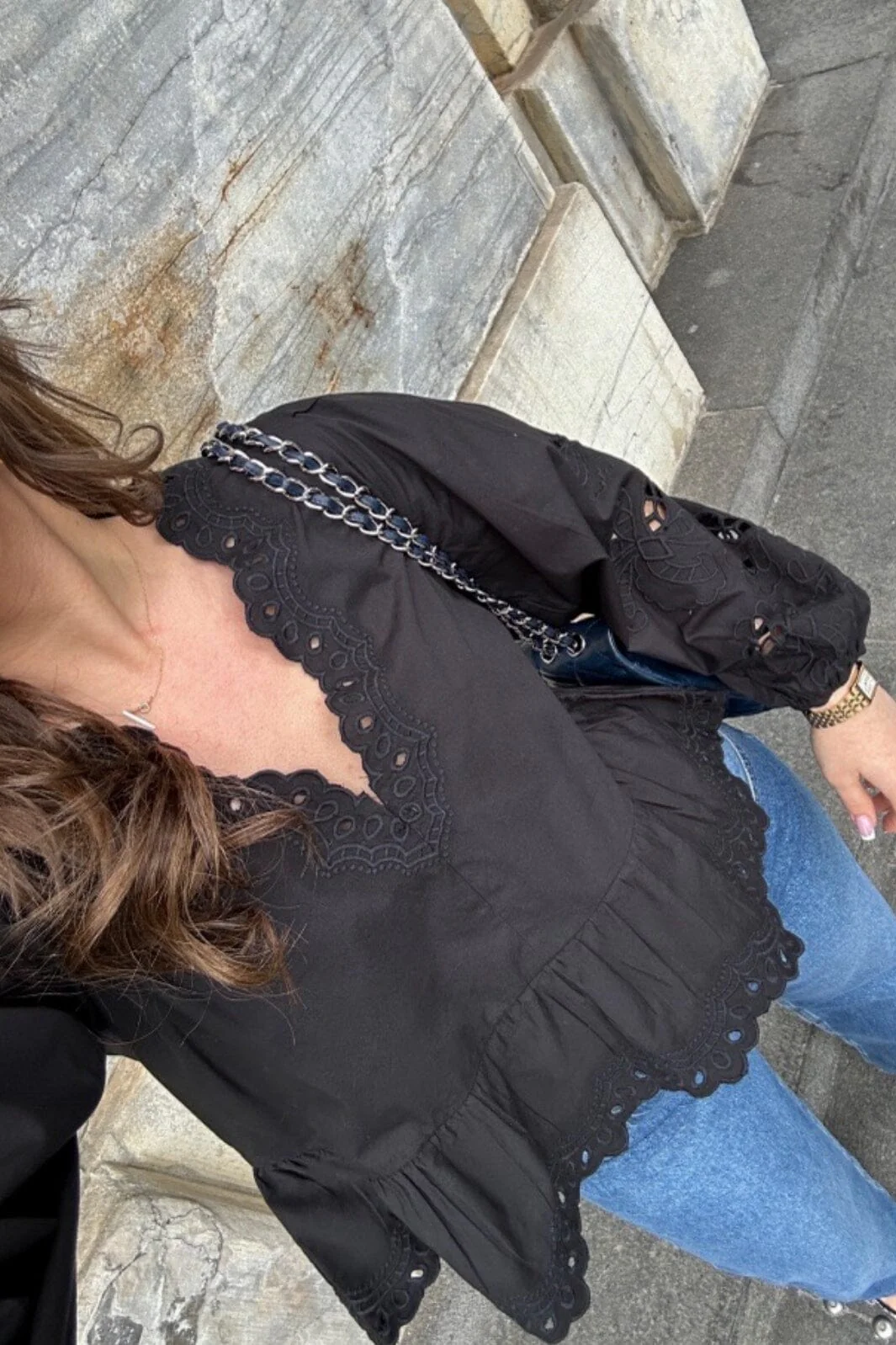 Neo Noir Maja C Poplin Blouse