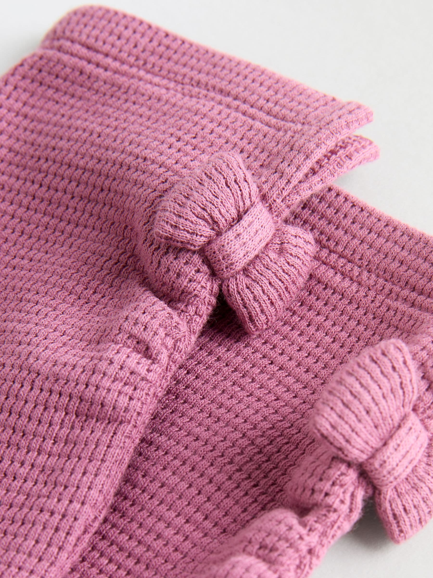 Bordeauxrood - Babyset van top met Lange mouwen en Leggings met Bodywarmer 3 -delig (0mnd -2jr)