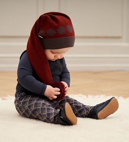 M?Slå Nissehue - Knit Jacquard - Russet