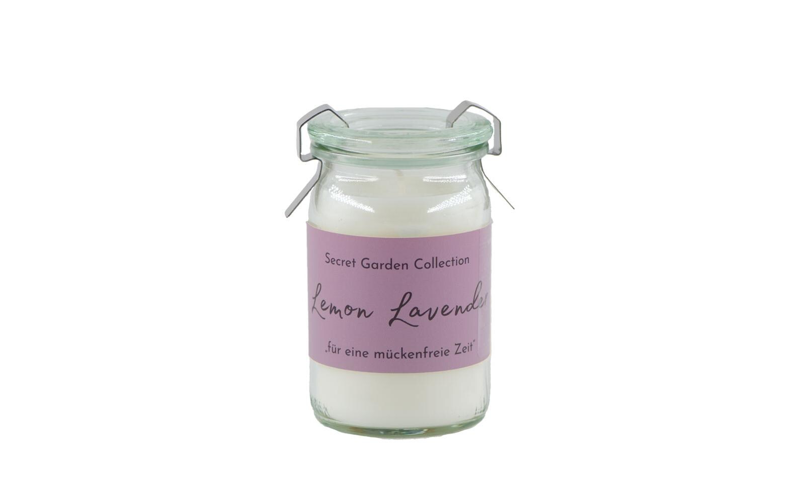 Gartenkerze Sceret Garden Lemon Lavender 5.5 cm x 9 cmOutdoor Kerze
