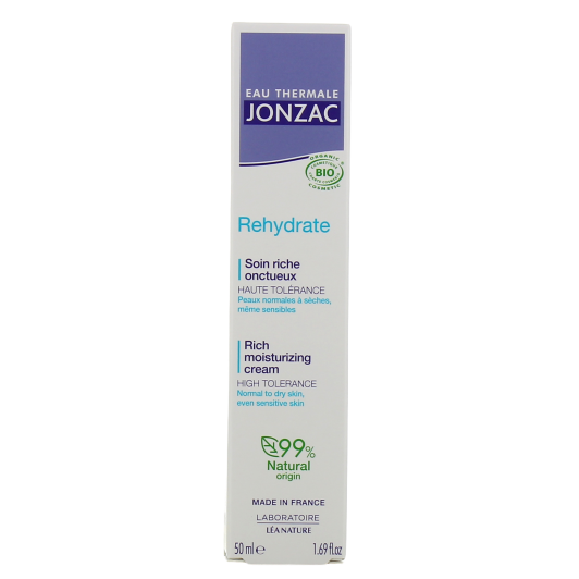 Soin riche onctueux Jonzac REhydrate
