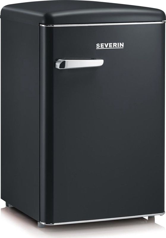 Severin RKS 8832 - Retro Tafelmodel koelkast - Mat Zwart