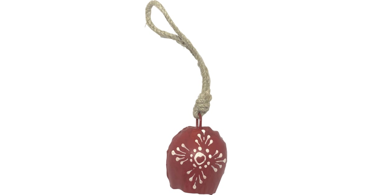 Metallglocke am Seil  Alpin 5 cm