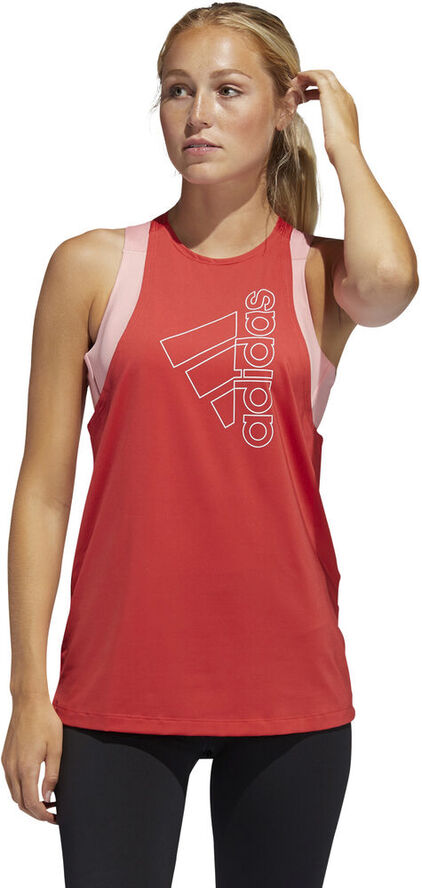 adidas Badge Of Sport Tank Top Rød