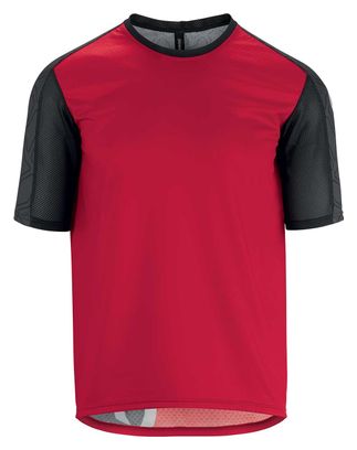 Maillot Manches Courtes Assos Trail Rouge Rodo