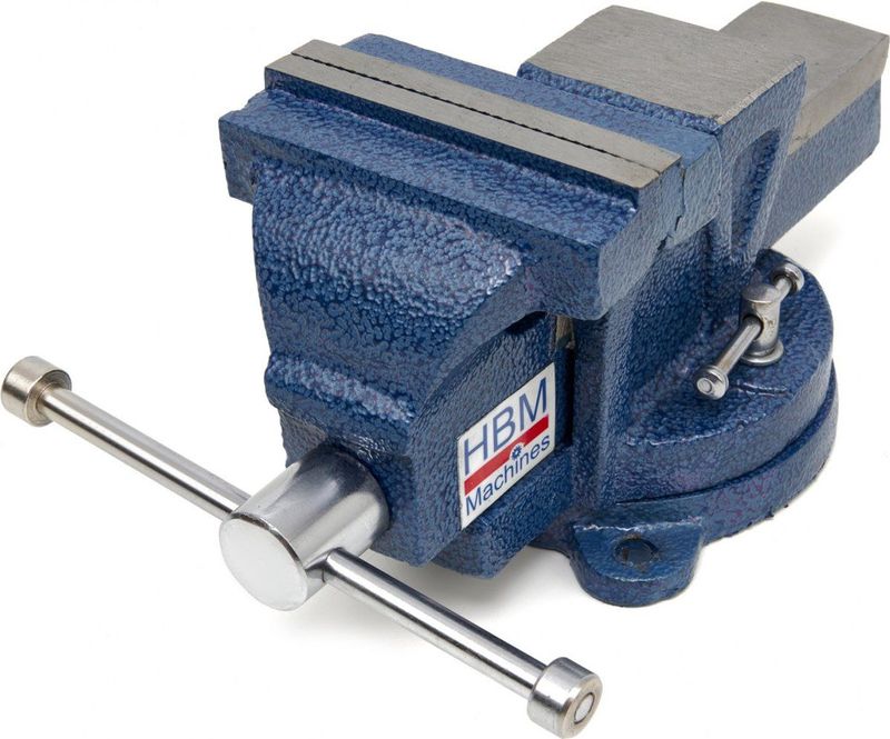 Profi 100 mm Bankschroef met draaibaar onderstel