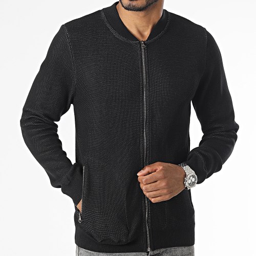 Veste Zippée Noir