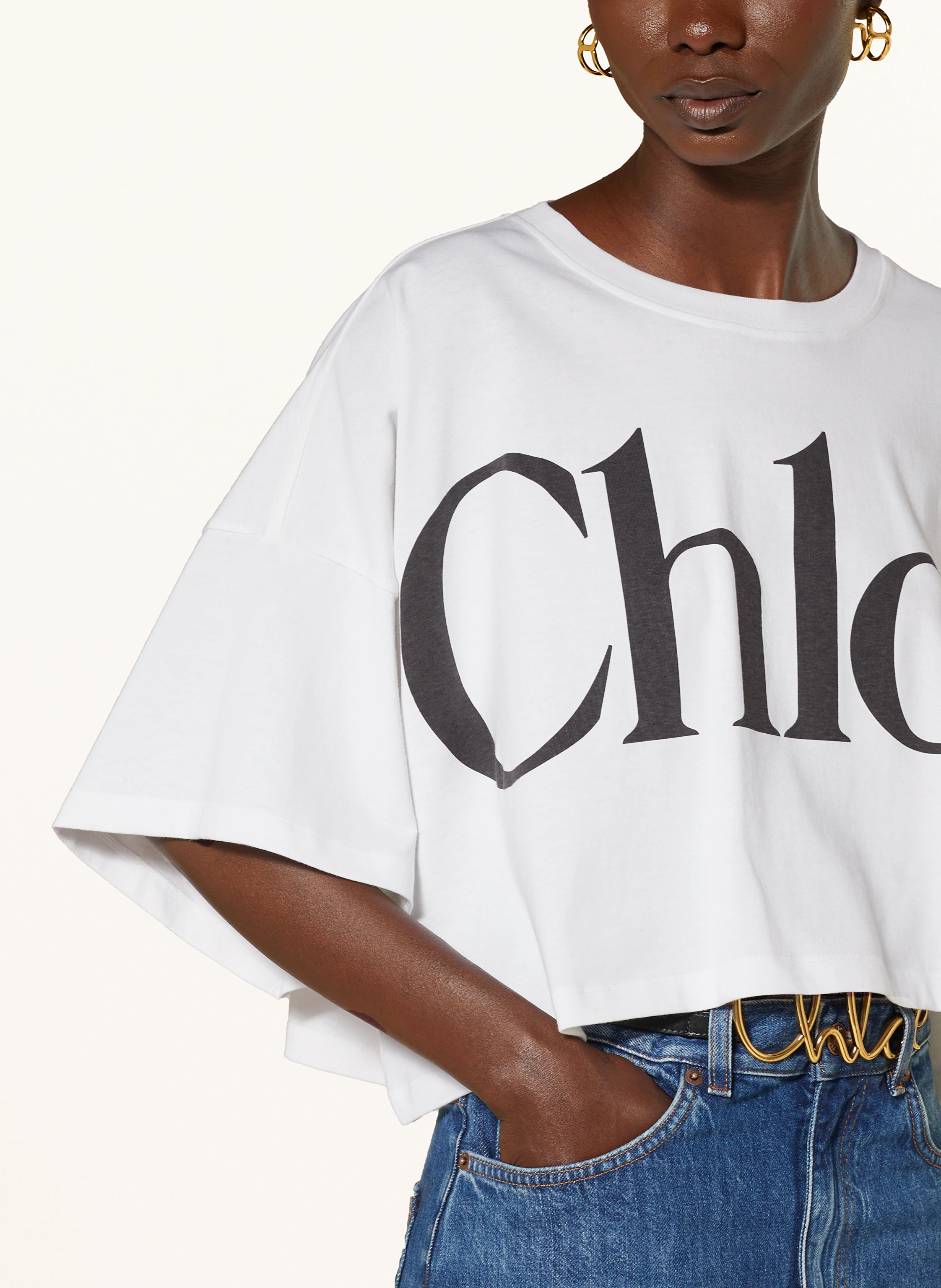 Chloé Cropped-Shirt