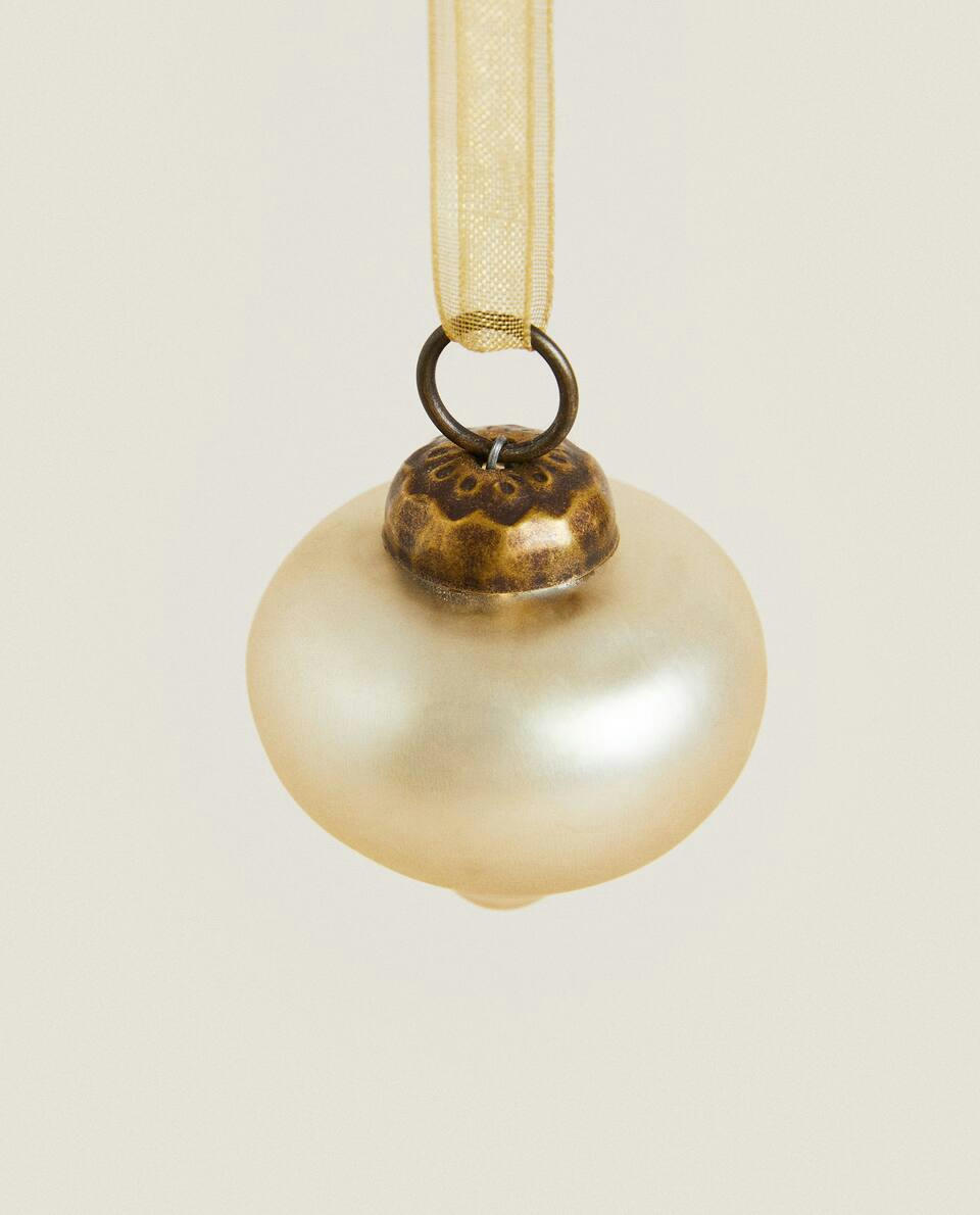 PACOTE DE DECORAÇÕES DE NATAL EM FORMATO DE GOTINHAS BRILHANTES (PACOTE COM 3)