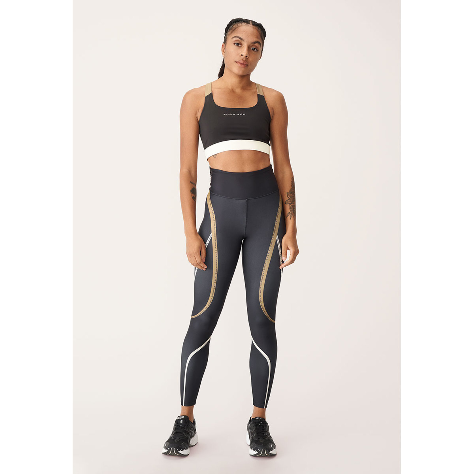 Röhnisch Billie Jean Sport Beha Zwart Dames