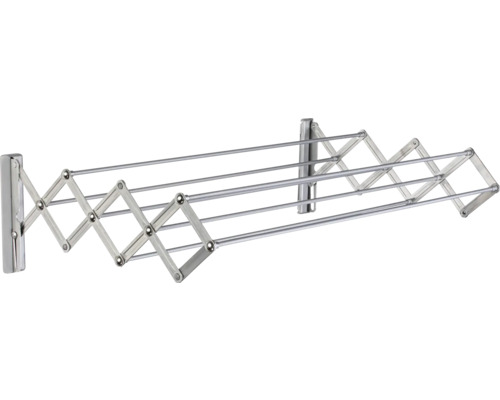 Juwel Ruck Zuck wanddroger, 80 cm diameter, 5,2 m drooglengte, zilver