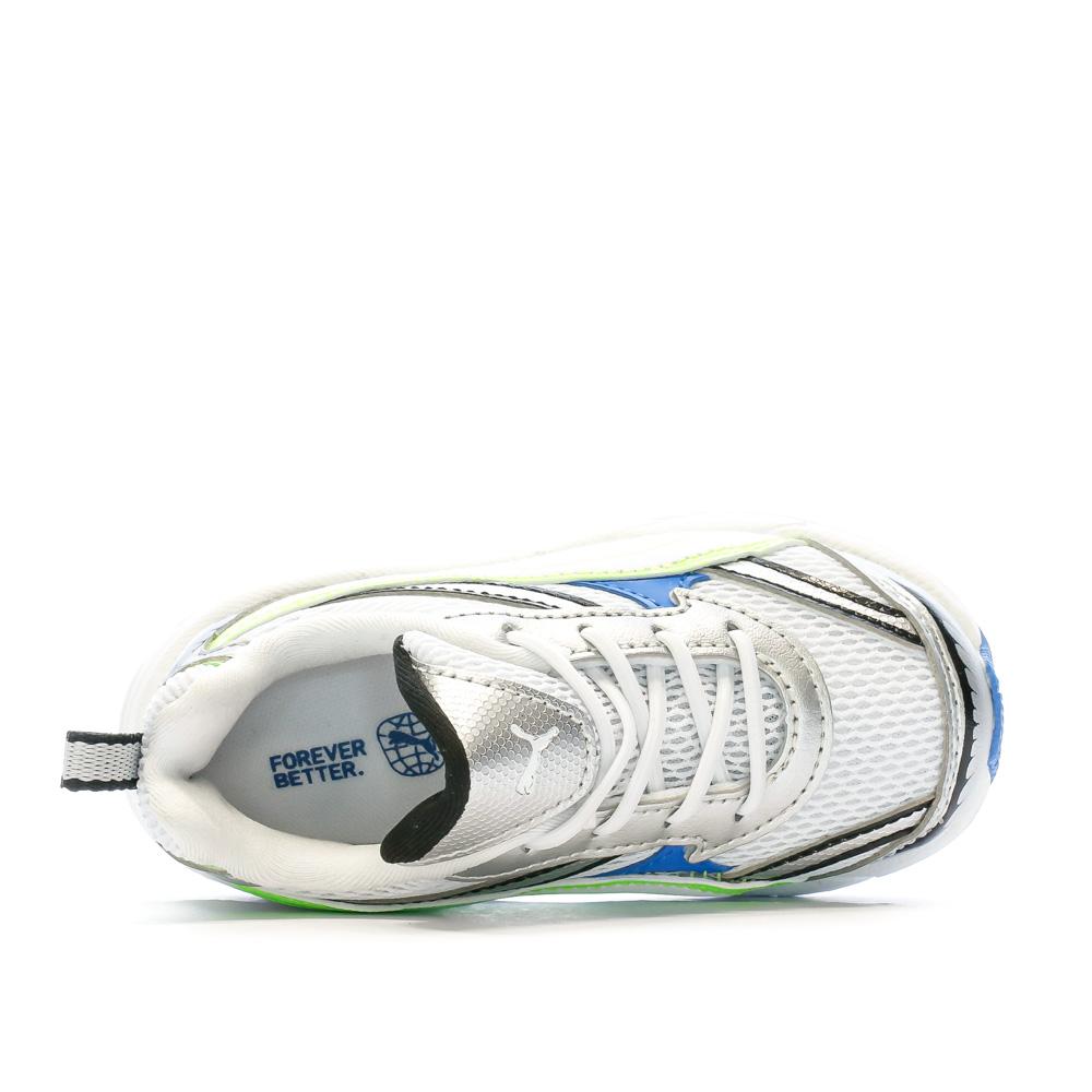 Puma Baskets Blanche/Verte Garçon Puma Morphic