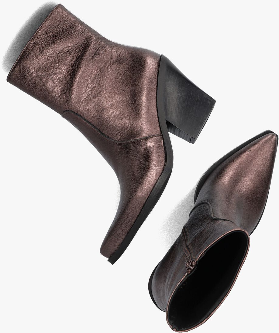 NOTRE-V bronzen notre-v enkellaarsjes ar274